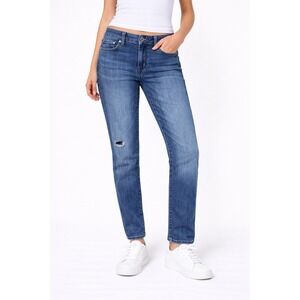 American Eagle Favorite Boyfriend Distressed Medium Wash Jeans size 8 Short‎